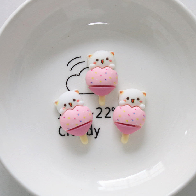 10 PCS Cartoon Miniatures|Resin Charms for DIY Crafts