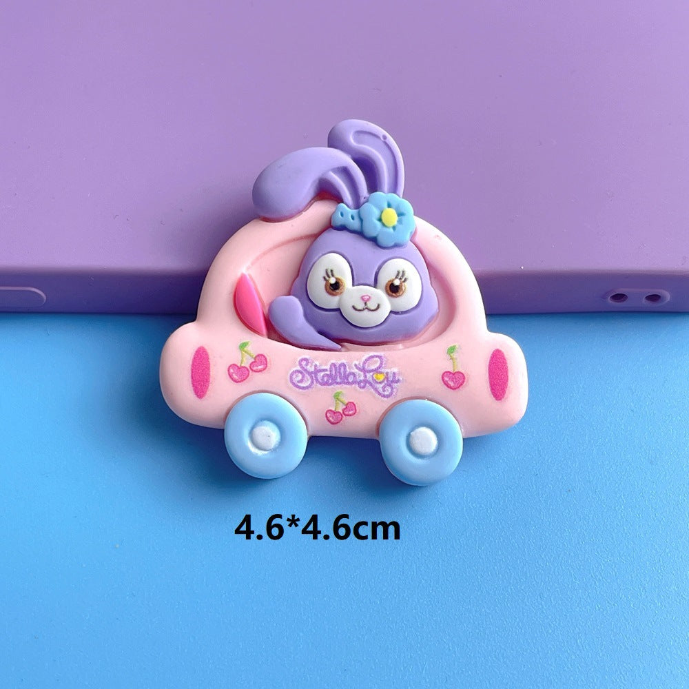 10 PCS Large Cartoon Resin Charms