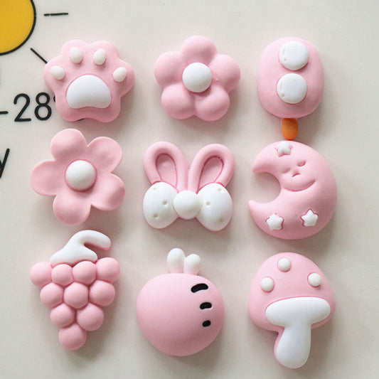 10 PCS Cartoon Miniatures|Resin Charms for DIY Crafts