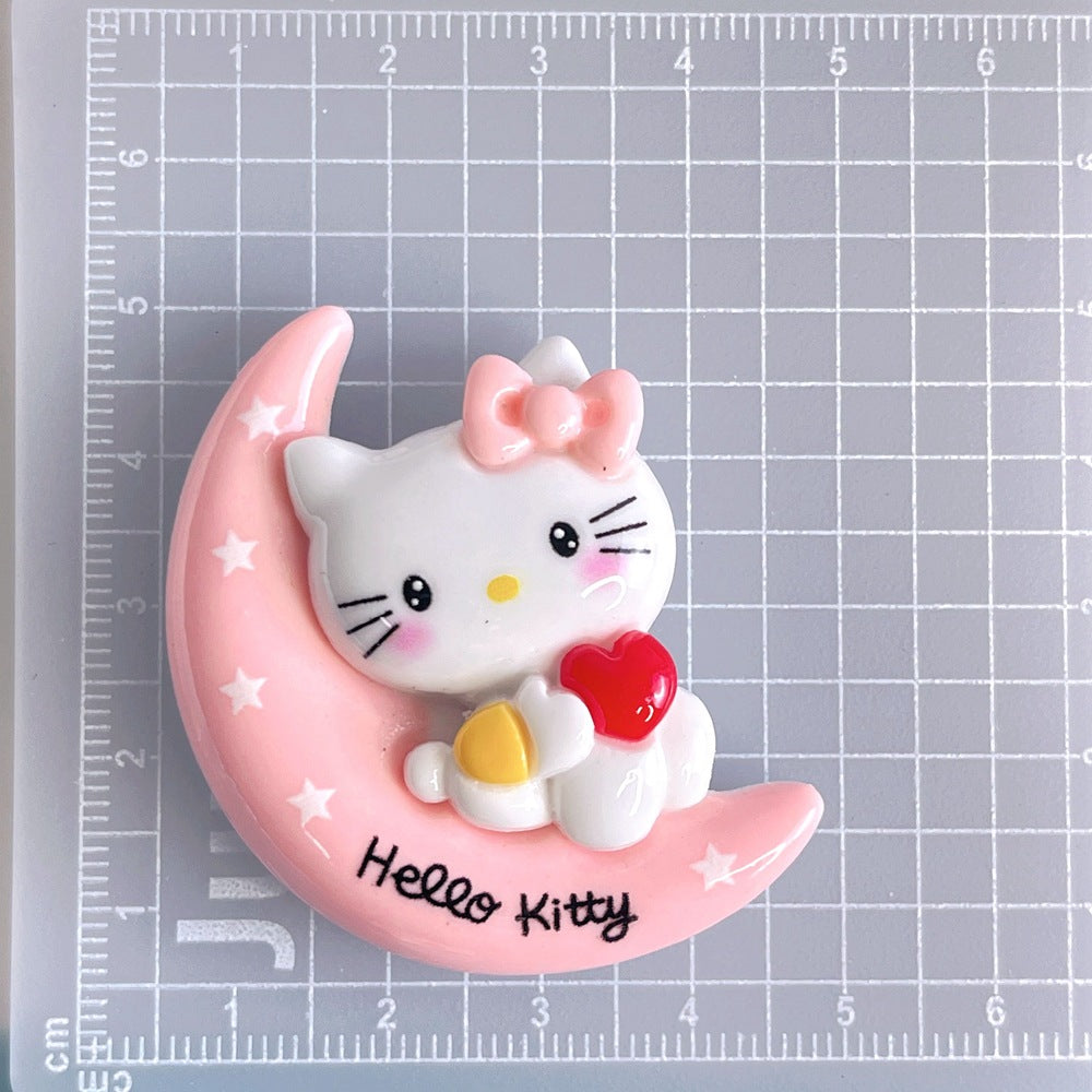 10 PCS Large Cartoon Resin Charms