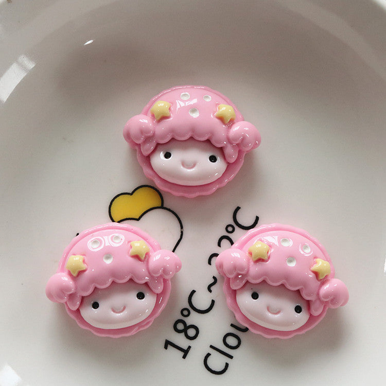 10 PCS Cartoon Miniatures|Resin Charms for DIY Crafts