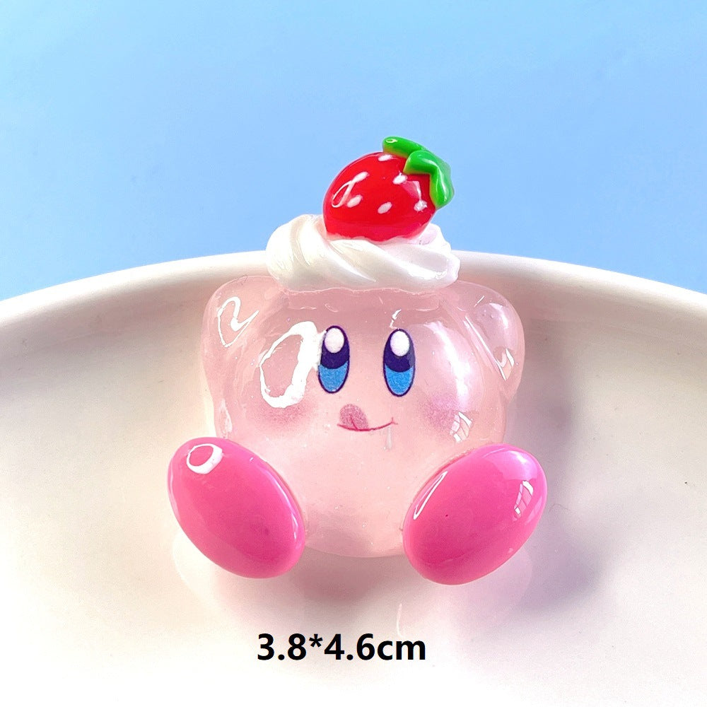 10 PCS Large Cartoon Resin Charms