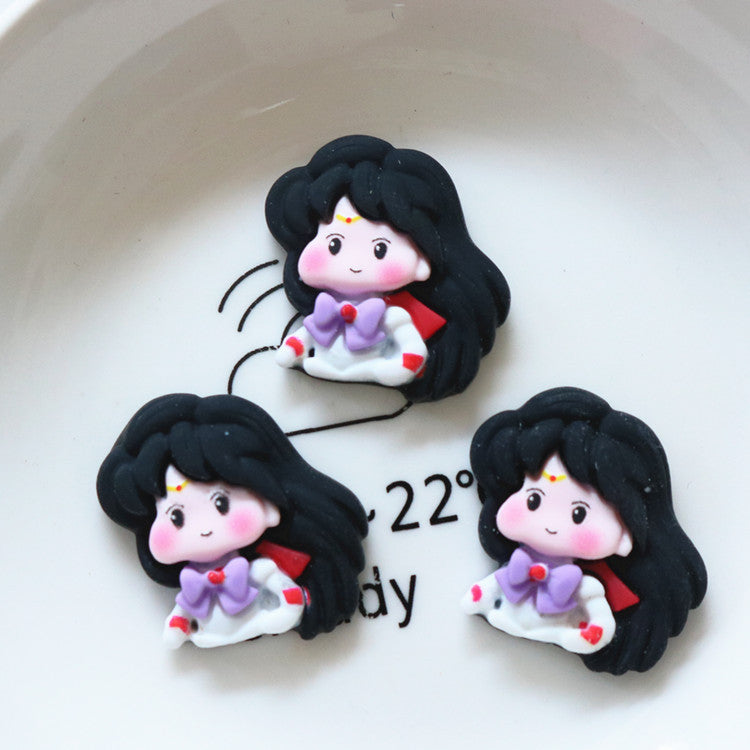 10 PCS Kawaii Miniatures|Resin Charms for DIY Crafts