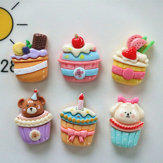 10 PCS Cartoon Miniatures|Resin Charms for DIY Crafts