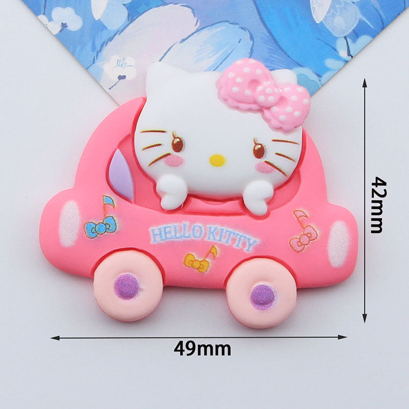 10 PCS Large Cartoon Resin Charms