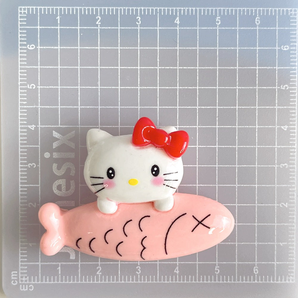 10 PCS Large Cartoon Resin Charms