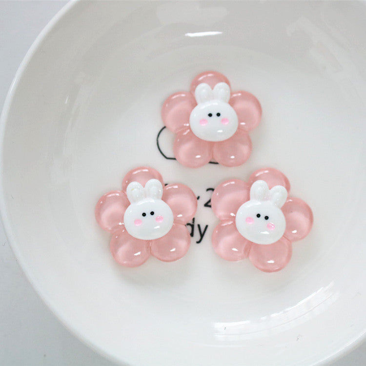 10 PCS Cartoon Resin Charms for DIY Crafts