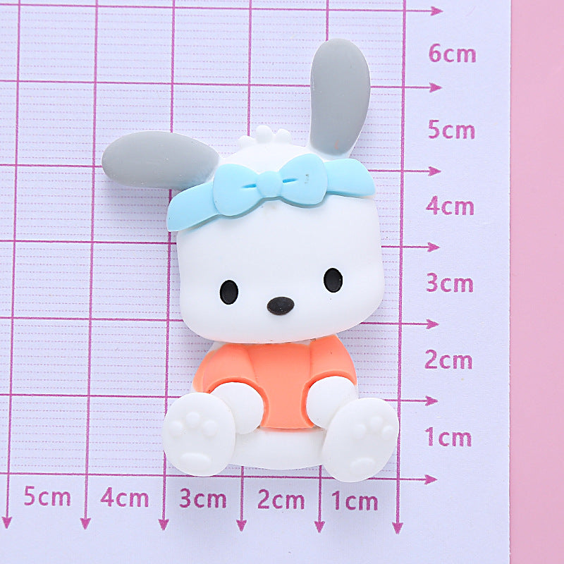 10 PCS Large Cartoon Resin Charms