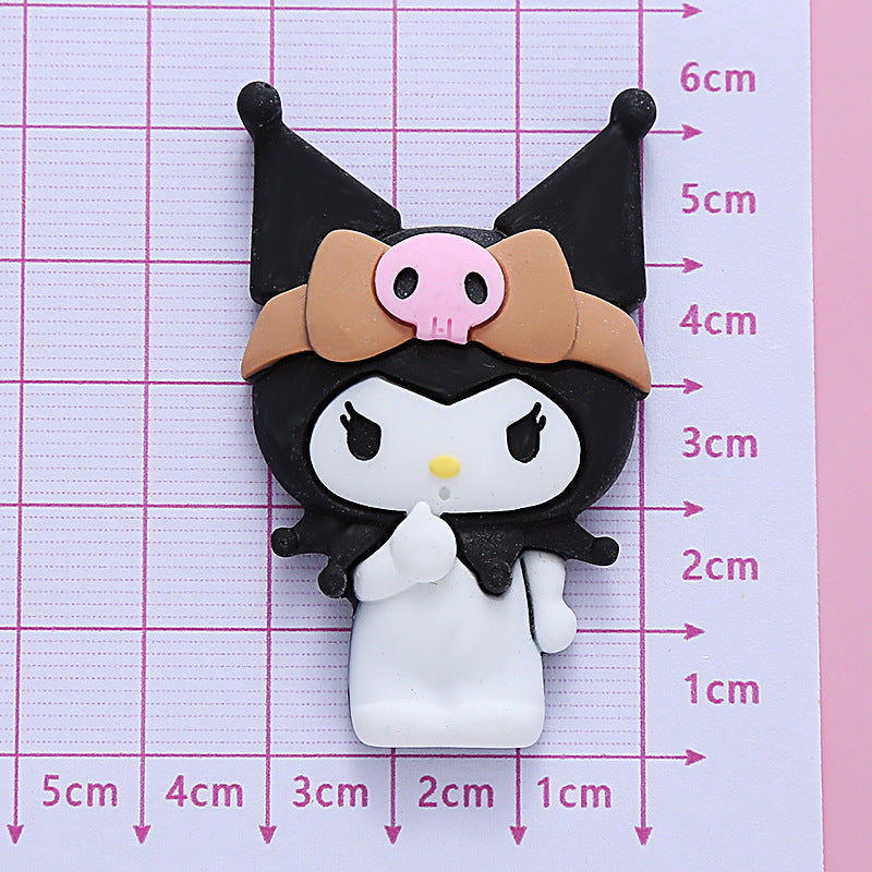 10 PCS Large Cartoon Resin Charms