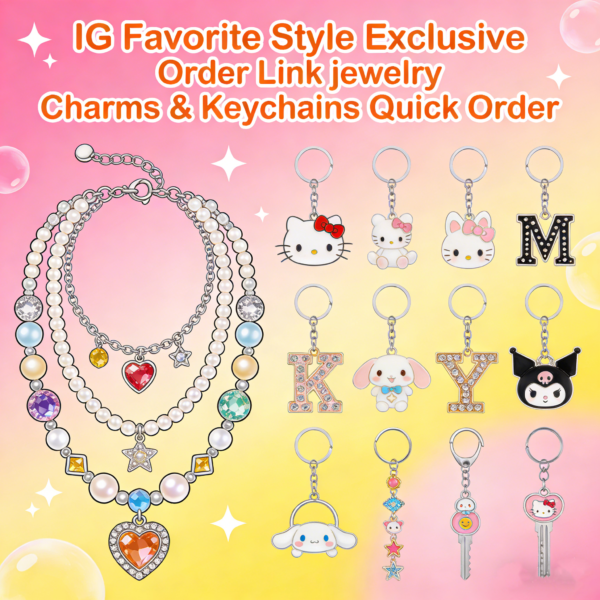 ❤IG Favorite Style | Exclusive Order Link 🛍️ Resin Charms & Keychains • Quick Order❤